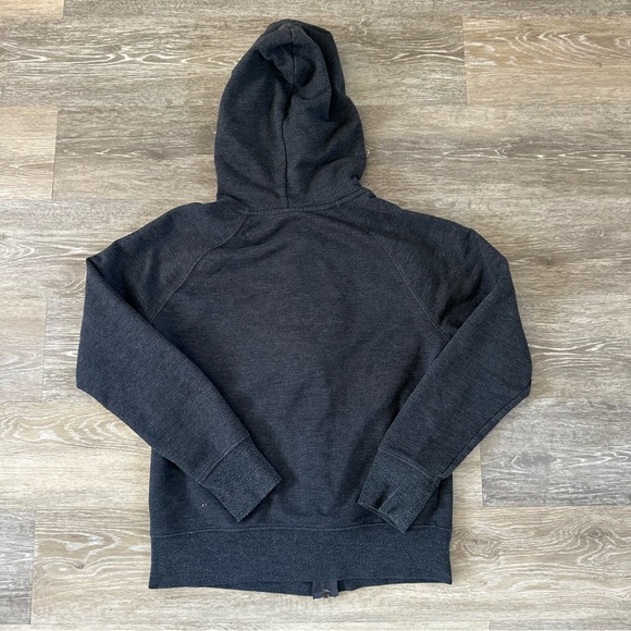 Dark grey gap zip up hoodie sweatshirt jacket size extra small - Picture 6 of 6